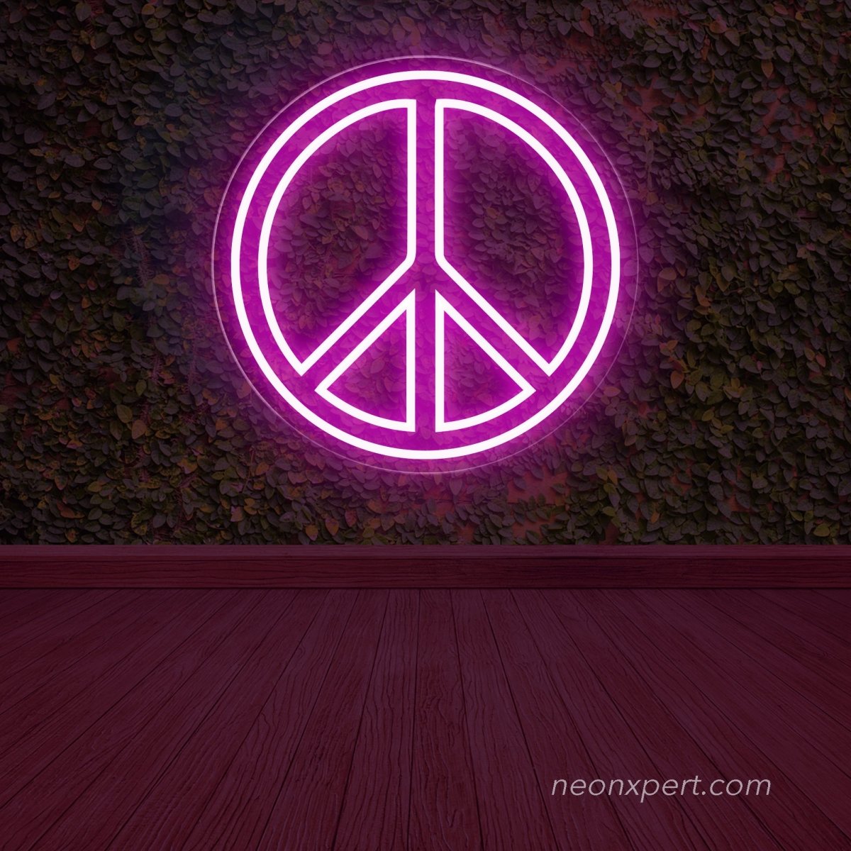 Peace LED Neon Sign Board - NeonXpert