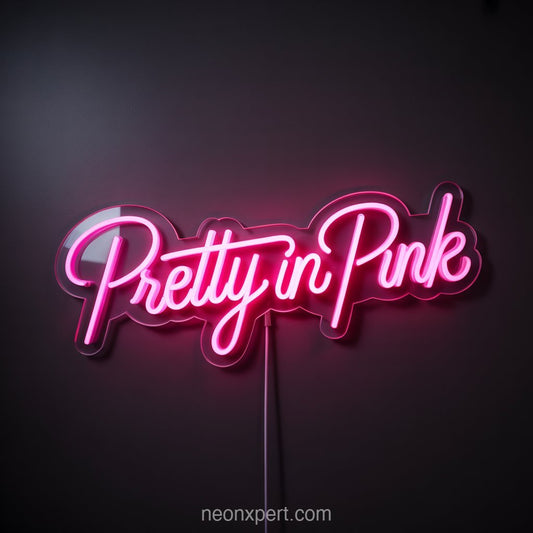 Pretty in Pink | Beauty & Hair Salon Neon Light - NeonXpertSmallWhite