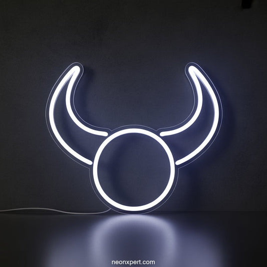 Sign of the Horns / Rock On LED Neon Sign Light - NeonXpertSmallWhite