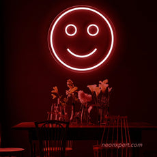 Smiley Face Neon Sign - NeonXpert