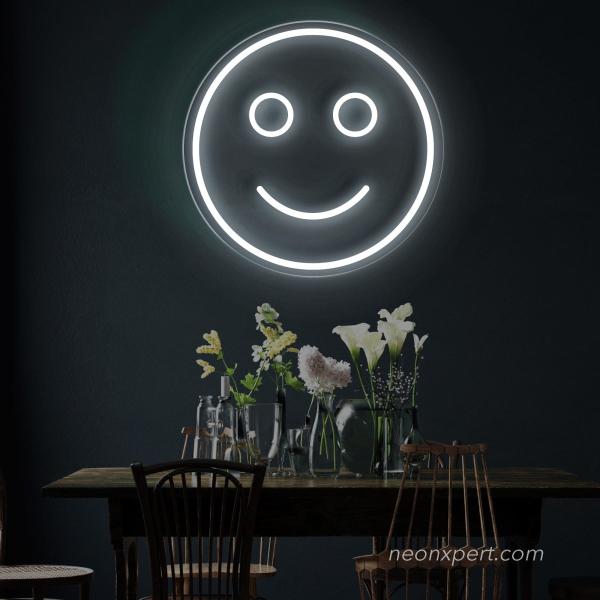 Smiley Face Neon Sign - NeonXpert