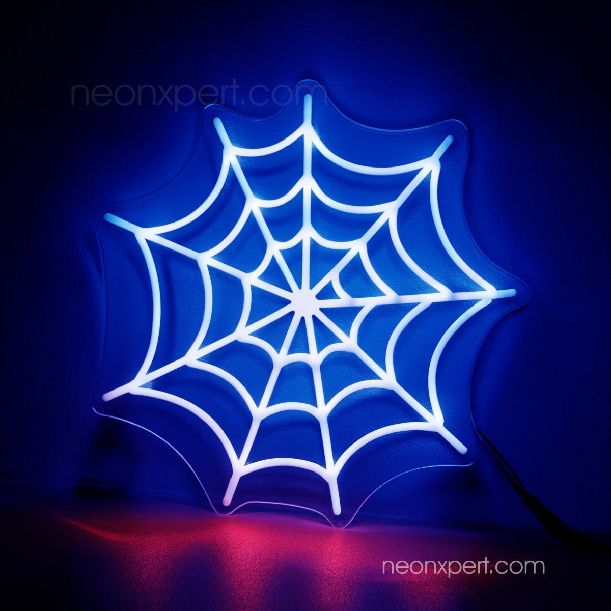 Spider Web LED Neon Sign | Halloween Decor - NeonXpert