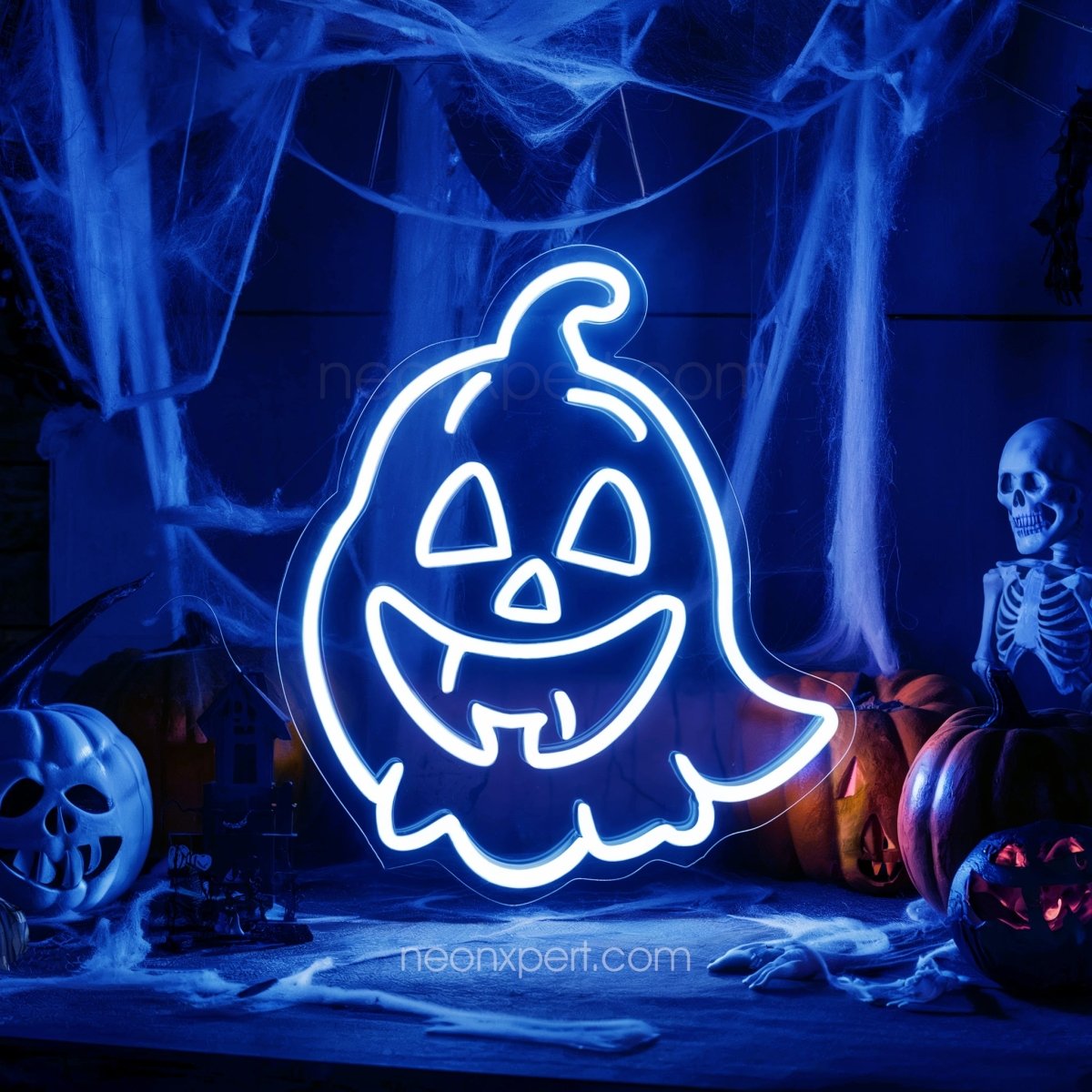 Light up offers Halloween ghost jackolantern ‼️