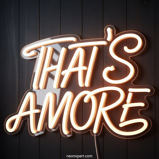 That's Amore Neon Sign Decor