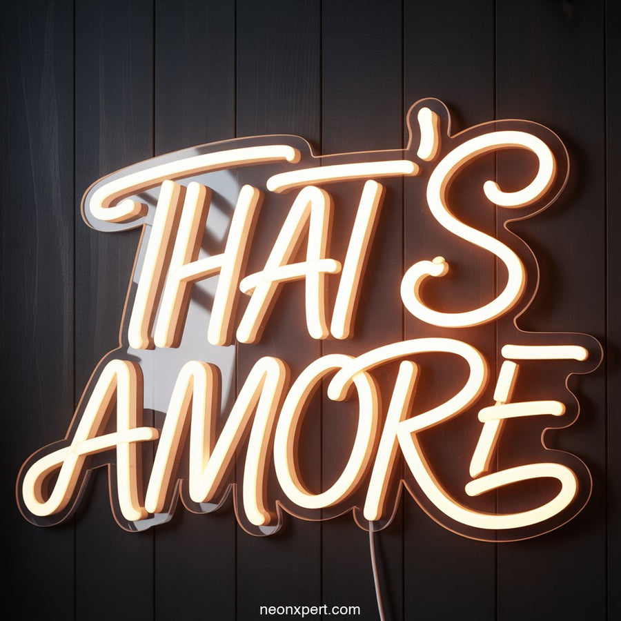 That's Amore Neon Sign Decor
