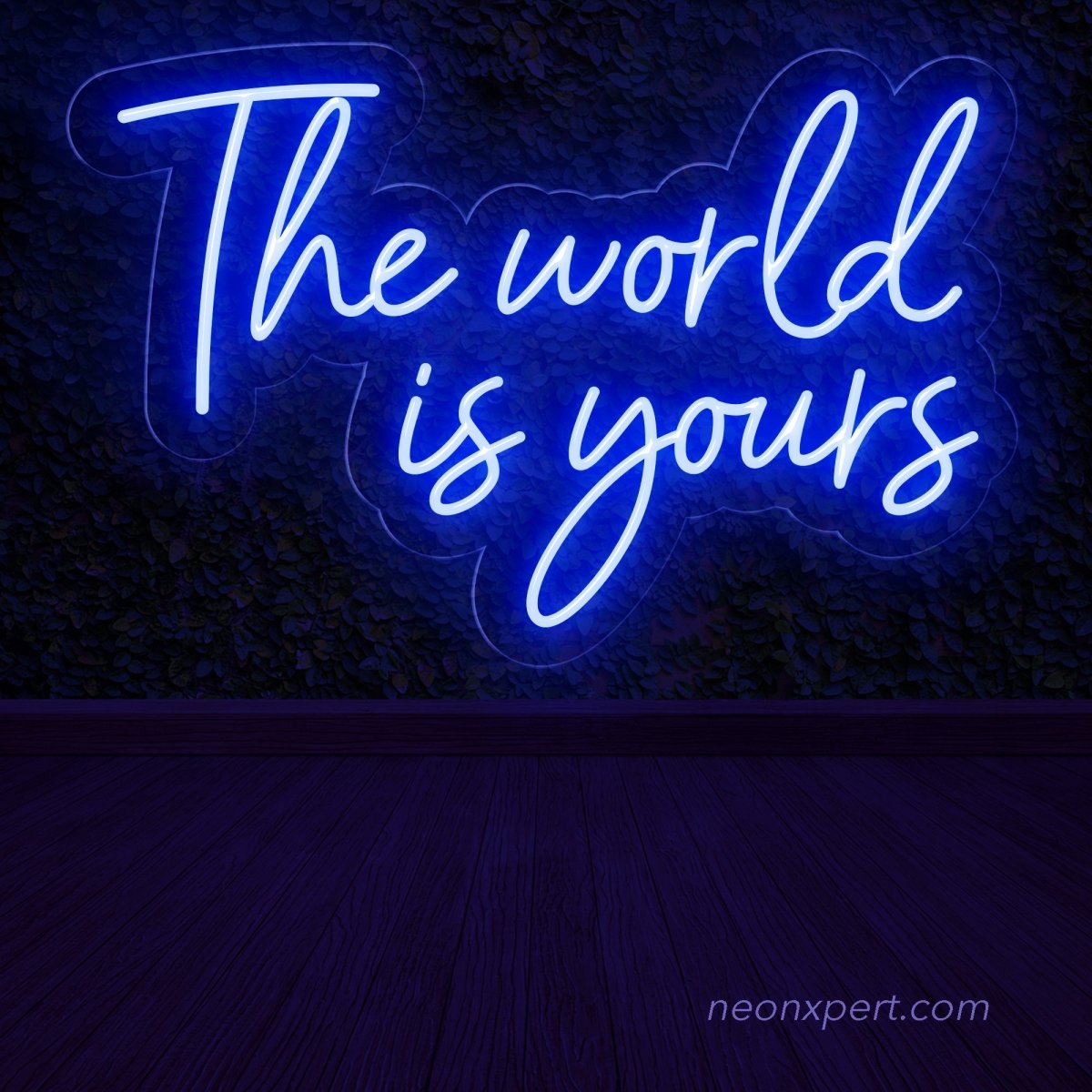 The World is Yours Neon Sign - NeonXpert