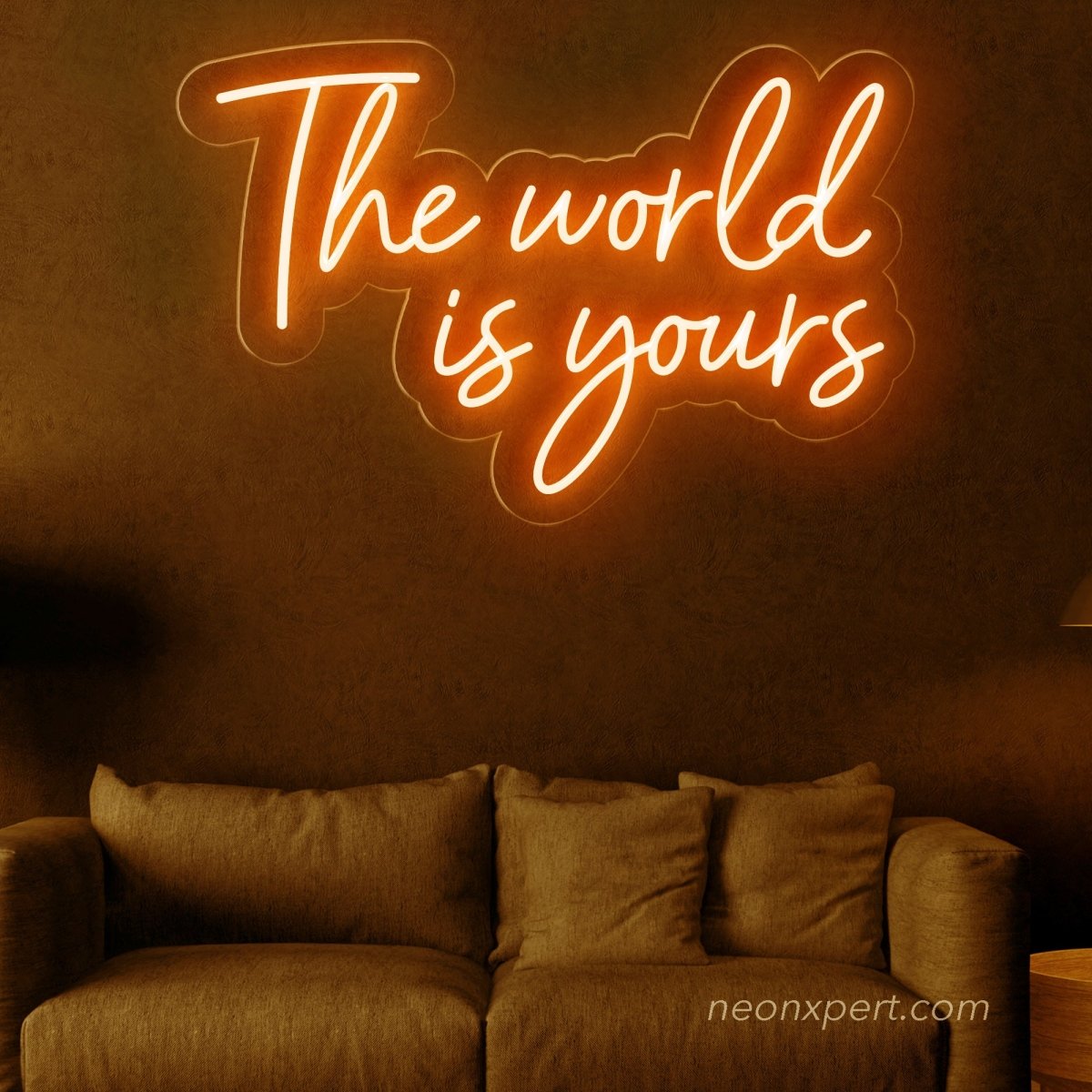 The World is Yours Neon Sign - NeonXpert