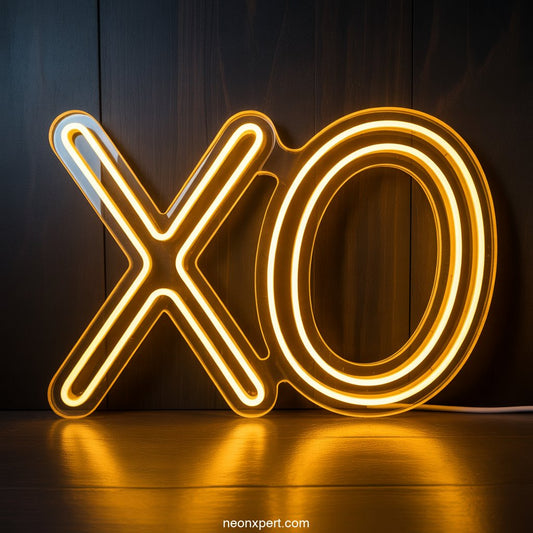 XO Neon Light for Home Decor