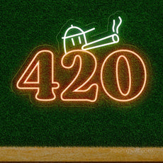 420 Weed LED Neon Sign – Stylish Cannabis-Inspired Lighting Decor - NeonXpert