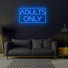 Adults Only Neon Sign | LED Neon Light - NeonXpert