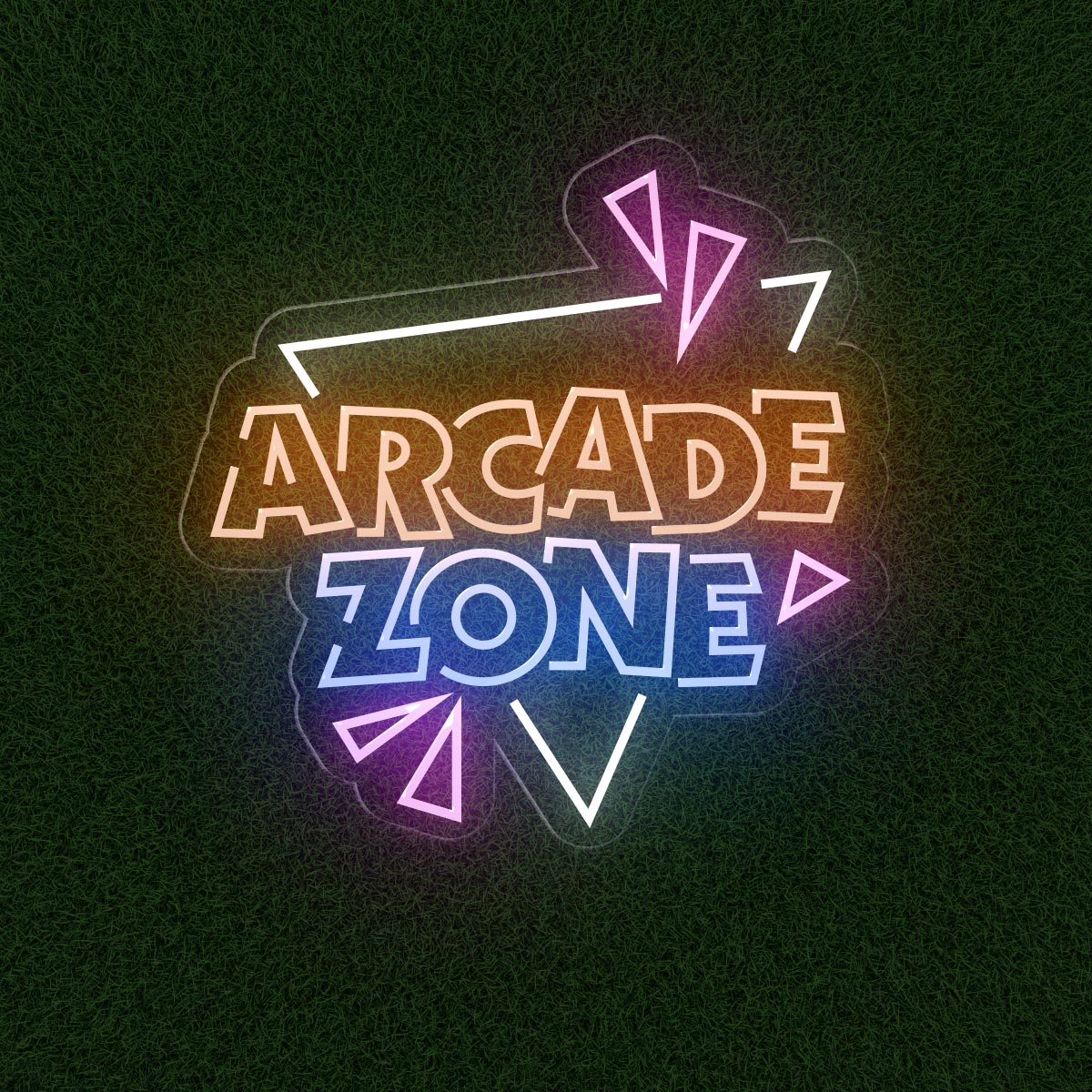 Arcade Zone Neon Sign for Game Rooms and Decor - NEONXPERT