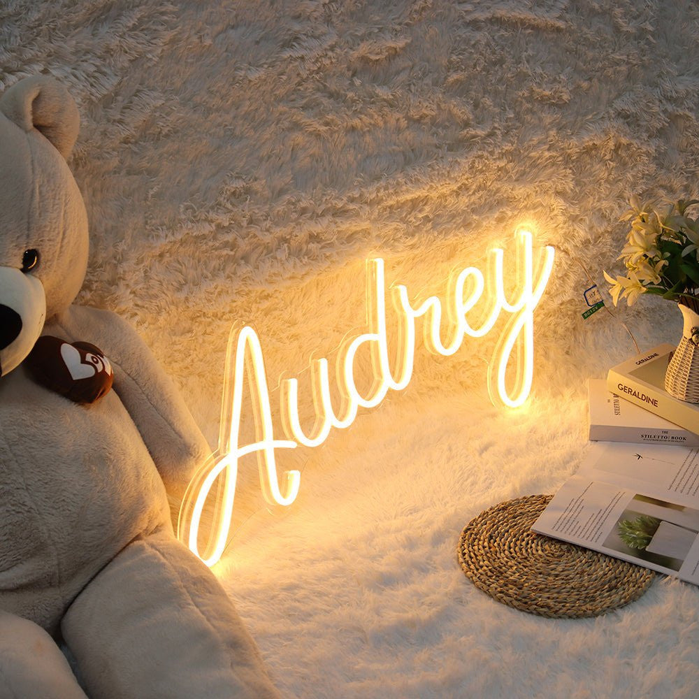 Custom Baby Name Neon Sign Create Your Personal LED Neon Light