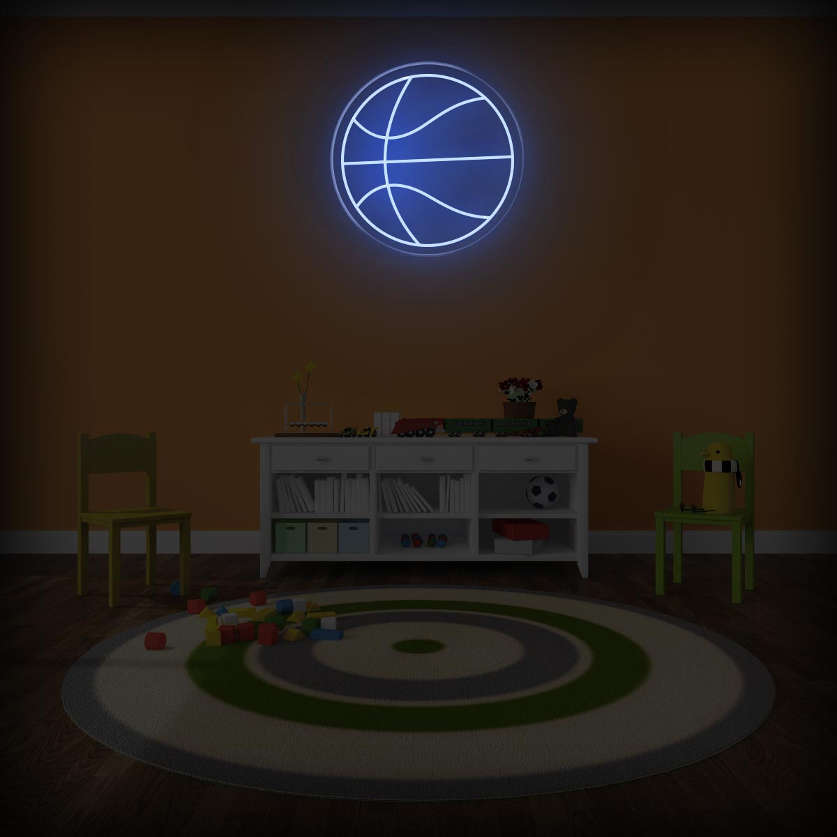 Basketball Neon Sign - Perfect for Game Rooms | Basketball gift - NEONXPERT