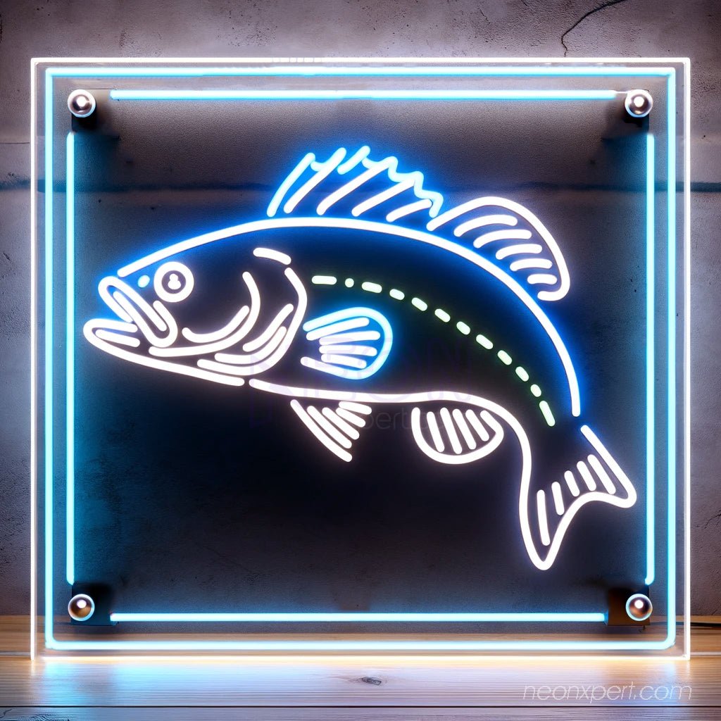 Bass Fish LED Neon Sign - NeonXpert