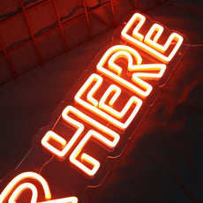 Beer Here Bar Led Neon Sign - NeonXpert