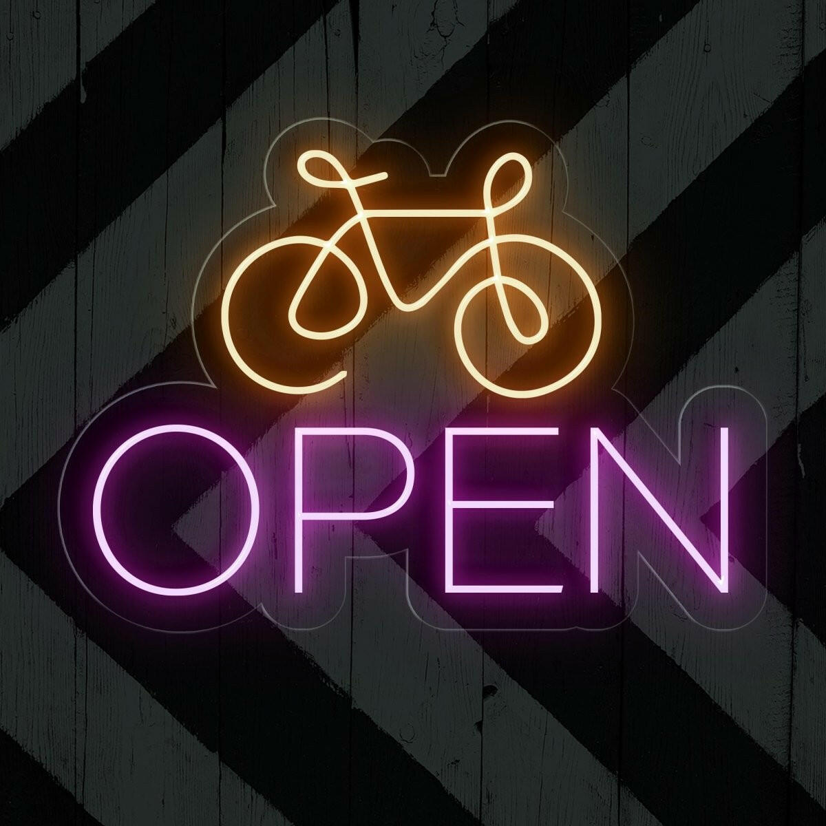 Bicycle Neon Open Sign - NEONXPERT