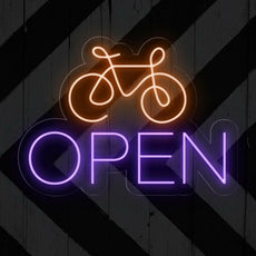 Bicycle Neon Open Sign - NEONXPERT