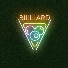 Billiard Neon Sign: Eye-Catching Addition to Your Game Room - NEONXPERT