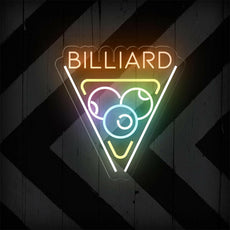 Billiard Neon Sign: Eye-Catching Addition to Your Game Room - NEONXPERT