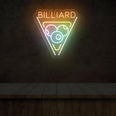 Billiard Neon Sign: Eye-Catching Addition to Your Game Room - NEONXPERT