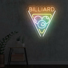 Billiard Neon Sign: Eye-Catching Addition to Your Game Room - NEONXPERT