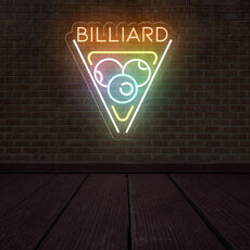 Billiard Neon Sign: Eye-Catching Addition to Your Game Room - NEONXPERT