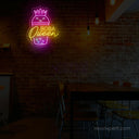 Boba Queen Neon Sign - Vibrant LED Light for Boba Enthusiasts - NeonXpert