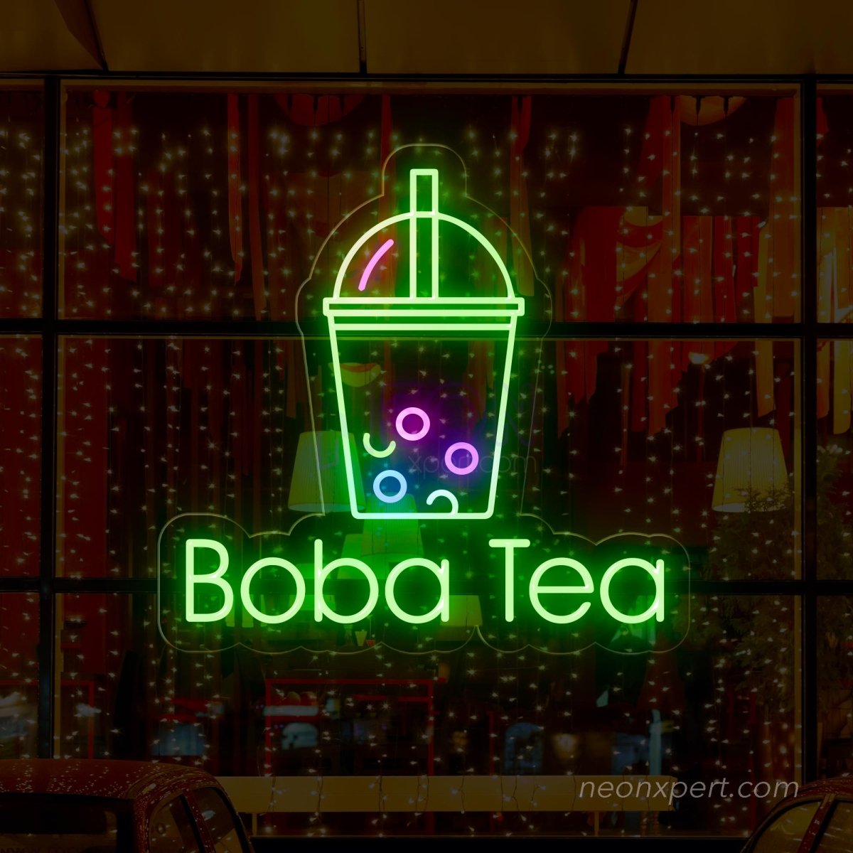 Boba Tea Neon Sign- A Must-Have for Boba Lovers - NeonXpert