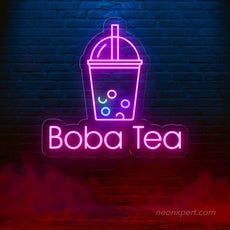 Boba Tea Neon Sign- A Must-Have for Boba Lovers - NeonXpert