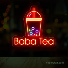 Boba Tea Neon Sign- A Must-Have for Boba Lovers - NeonXpert