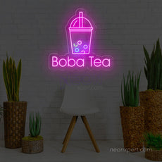 Boba Tea Neon Sign- A Must-Have for Boba Lovers - NeonXpert