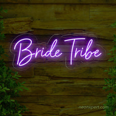 Bride Tribe Neon Sign | Bachelorette party led light - NeonXpert