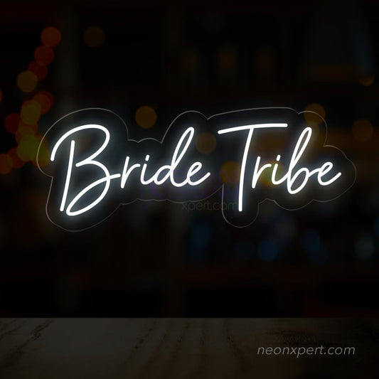 Bride Tribe Neon Sign | Bachelorette party led light - NeonXpert