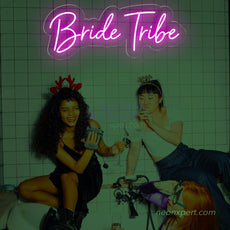 Bride Tribe Neon Sign | Bachelorette party led light - NeonXpert