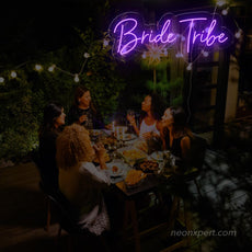 Bride Tribe Neon Sign | Bachelorette party led light - NeonXpert