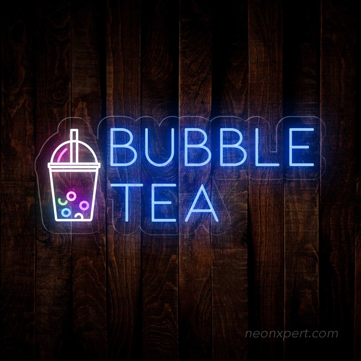 Bubble Tea LED Neon Sign | Vibrant Neon Display for Tea Shops – NeonXpert