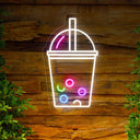 Bubble Tea Neon Sign - LED Showcase for Boba Tea Stores - NeonXpert