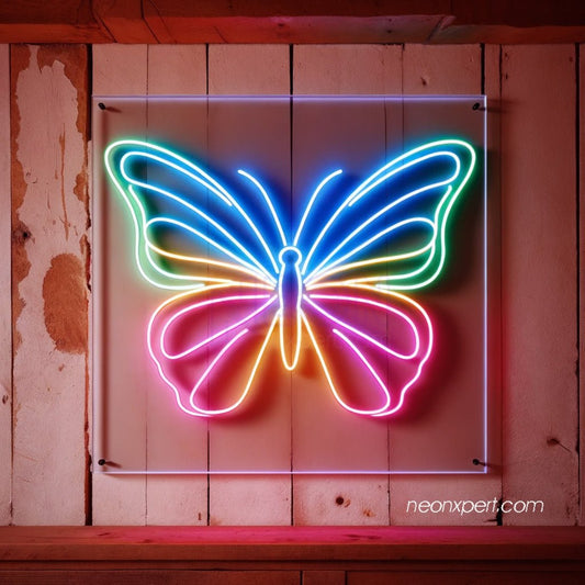 Butterfly LED Neon Sign – Nature-Inspired Light for Your Home - NeonXpert