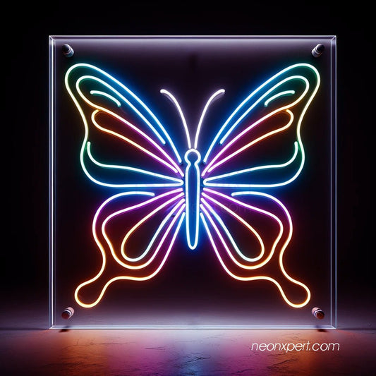 Butterfly LED Neon Sign – Nature-Inspired Light for Your Home - NeonXpert