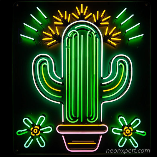 Cactus LED Neon Sign Wall Decor - NeonXpert