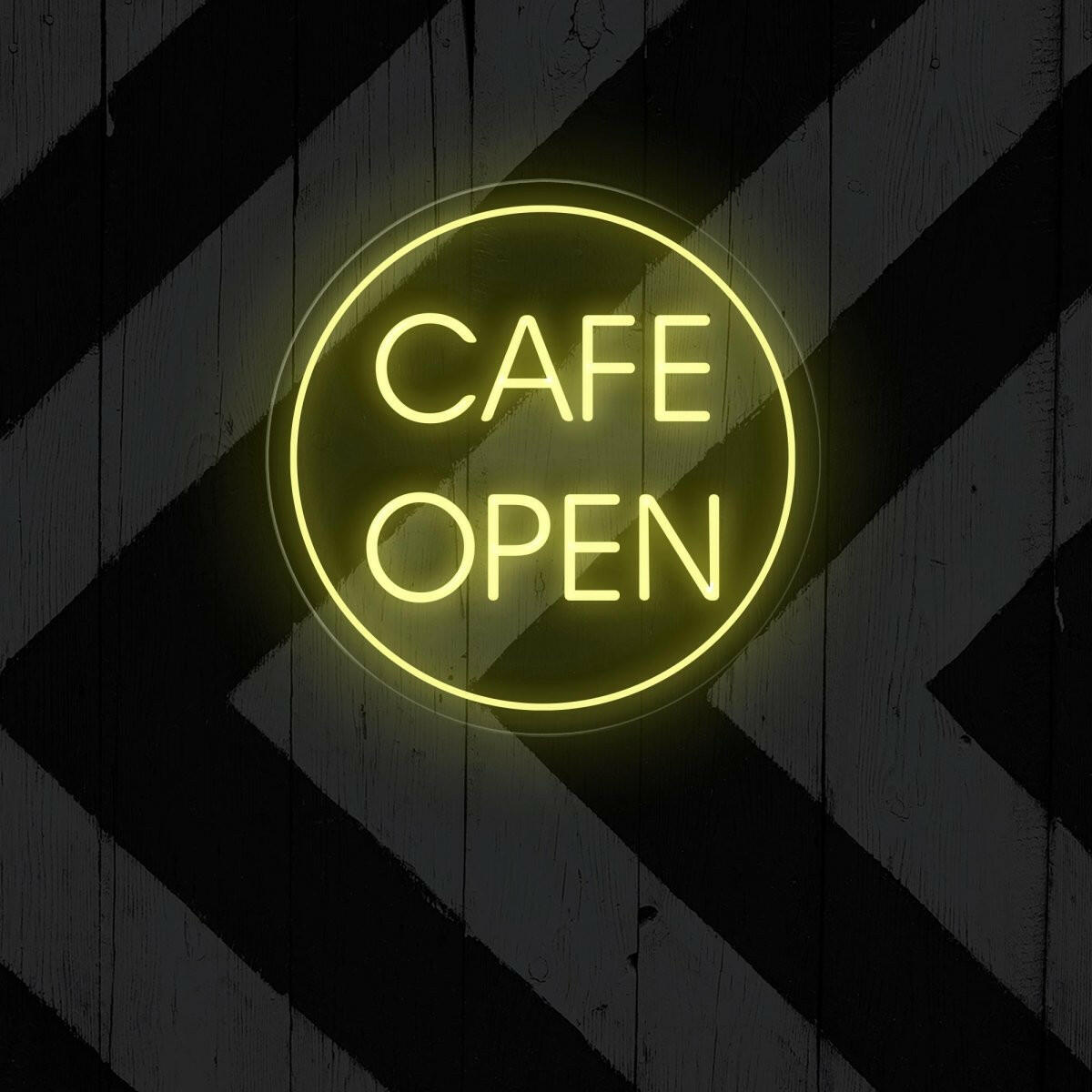 Cafe Open Neon Sign | LED Lighted Window Display for Cafes - NEONXPERT