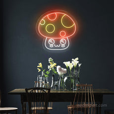 Cat Mushroom Neon Sign: Perfect for Cat Enthusiasts - NeonXpert