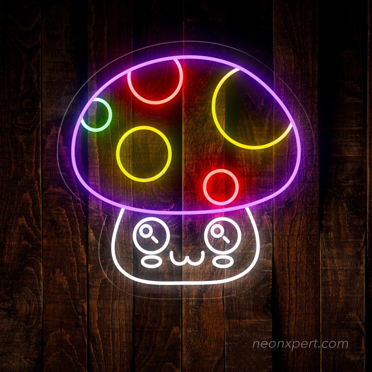 Cat Mushroom Neon Sign: Perfect for Cat Enthusiasts - NeonXpert