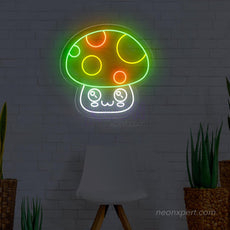 Cat Mushroom Neon Sign: Perfect for Cat Enthusiasts - NeonXpert