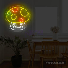 Cat Mushroom Neon Sign: Perfect for Cat Enthusiasts - NeonXpert