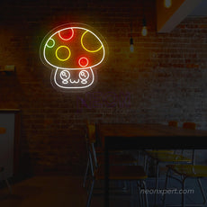 Cat Mushroom Neon Sign: Perfect for Cat Enthusiasts - NeonXpert