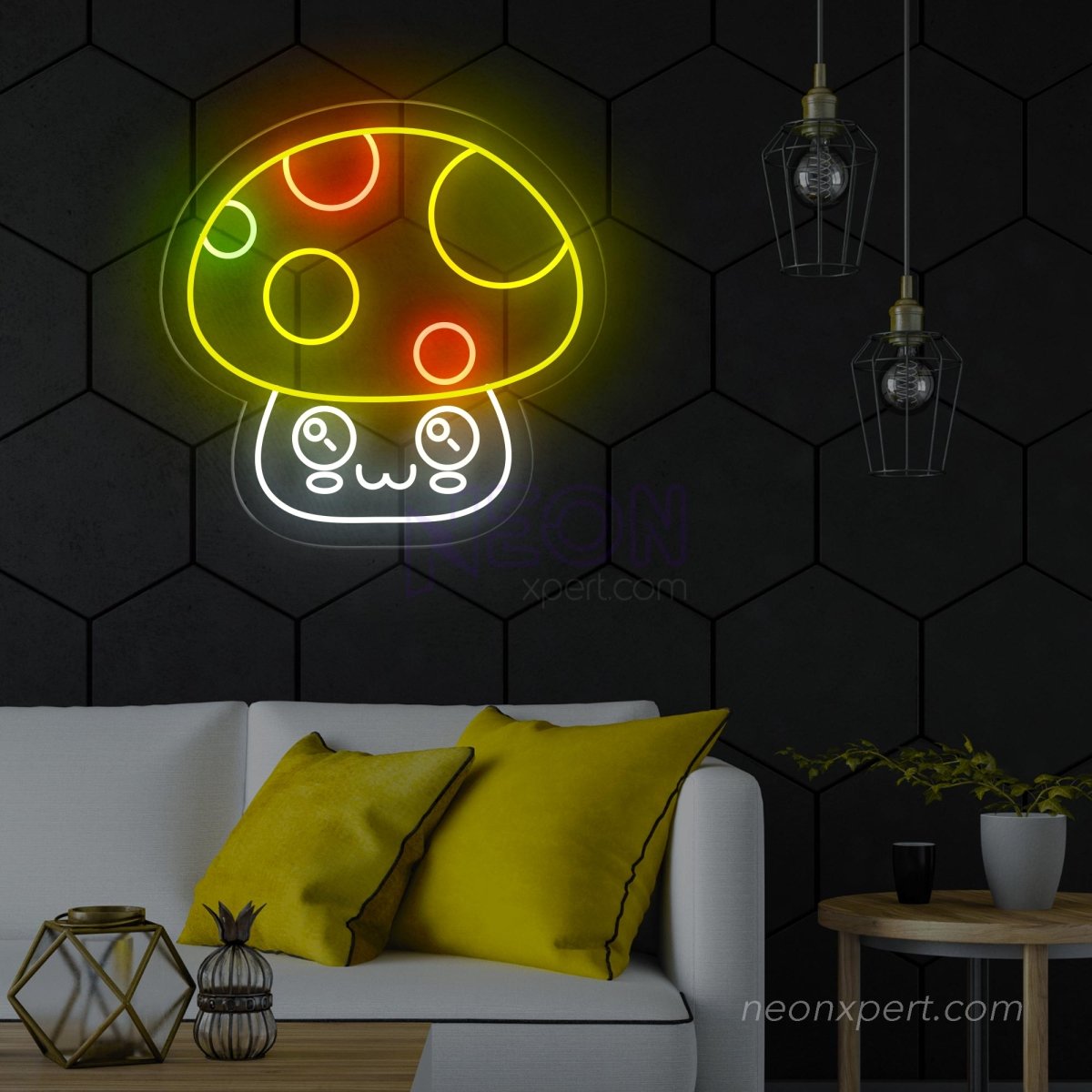 Cat Mushroom Neon Sign: Perfect for Cat Enthusiasts - NeonXpert
