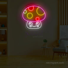 Cat Mushroom Neon Sign: Perfect for Cat Enthusiasts - NeonXpert