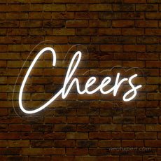 Cheers Neon Sign - Light Up Your Party | Vibrant LED Light Decor - NeonXpert