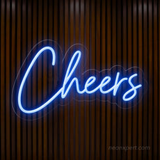 Cheers Neon Sign - Light Up Your Party | Vibrant LED Light Decor - NeonXpert